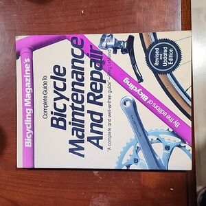Like new Bicycle Maintenance and Repair book
